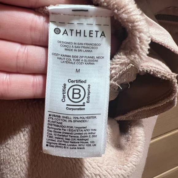 Athleta cozy karma side zip - Picture 5 of 8